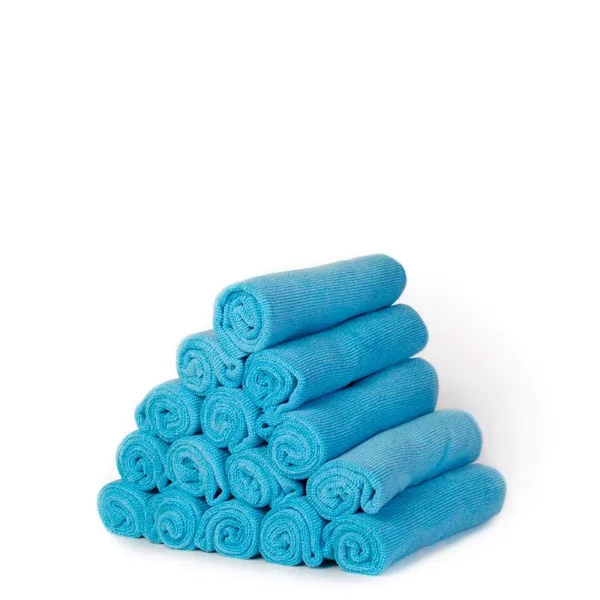 Pack de bayetas de microfibra azul