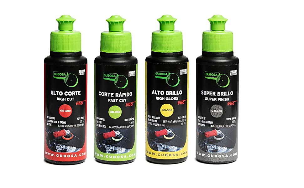 kit pulido + brillo gubosa